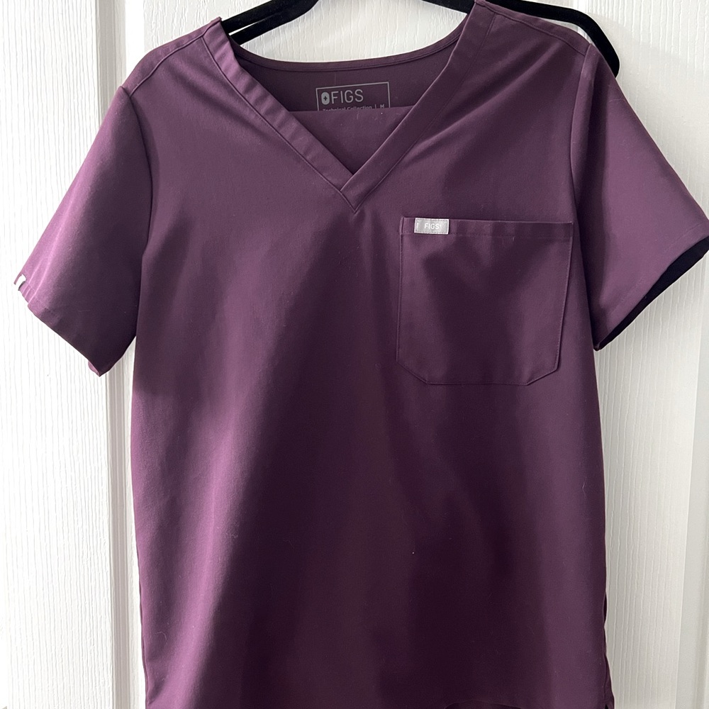 Deep purple Figs scrubs